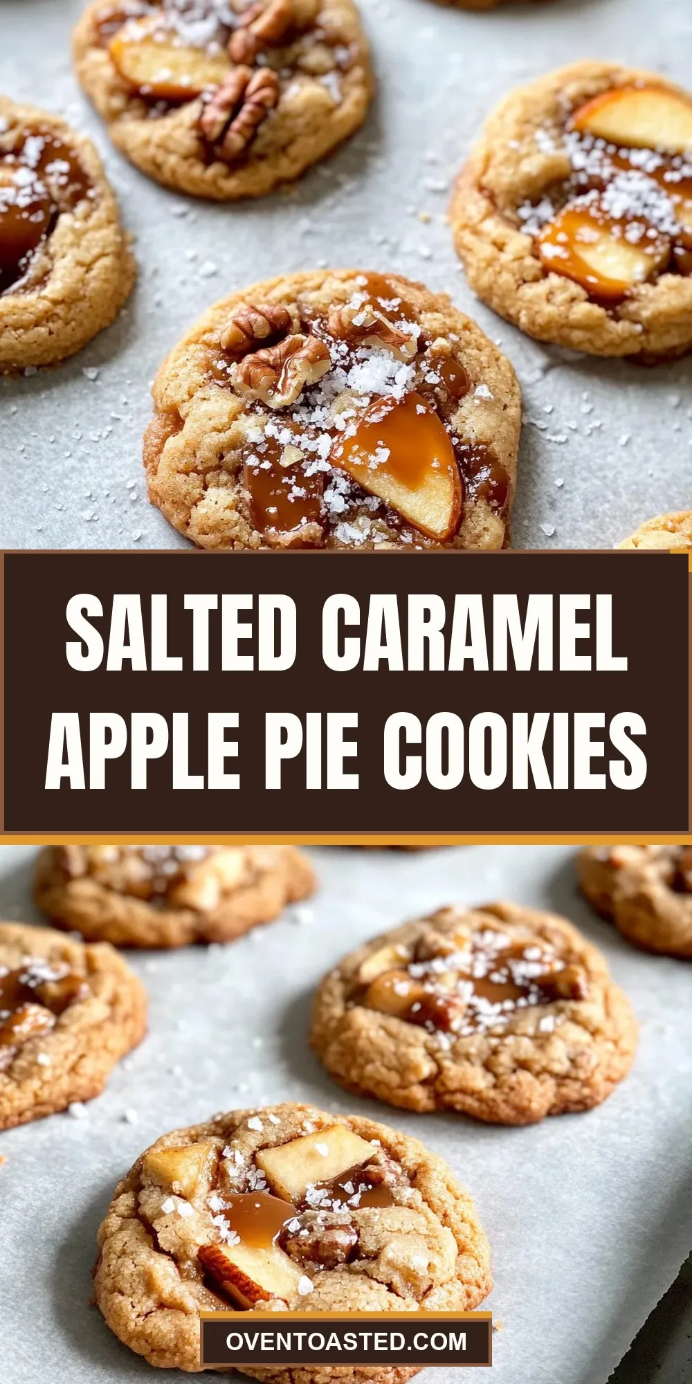 Salted Caramel Apple Pie Cookies Recipe