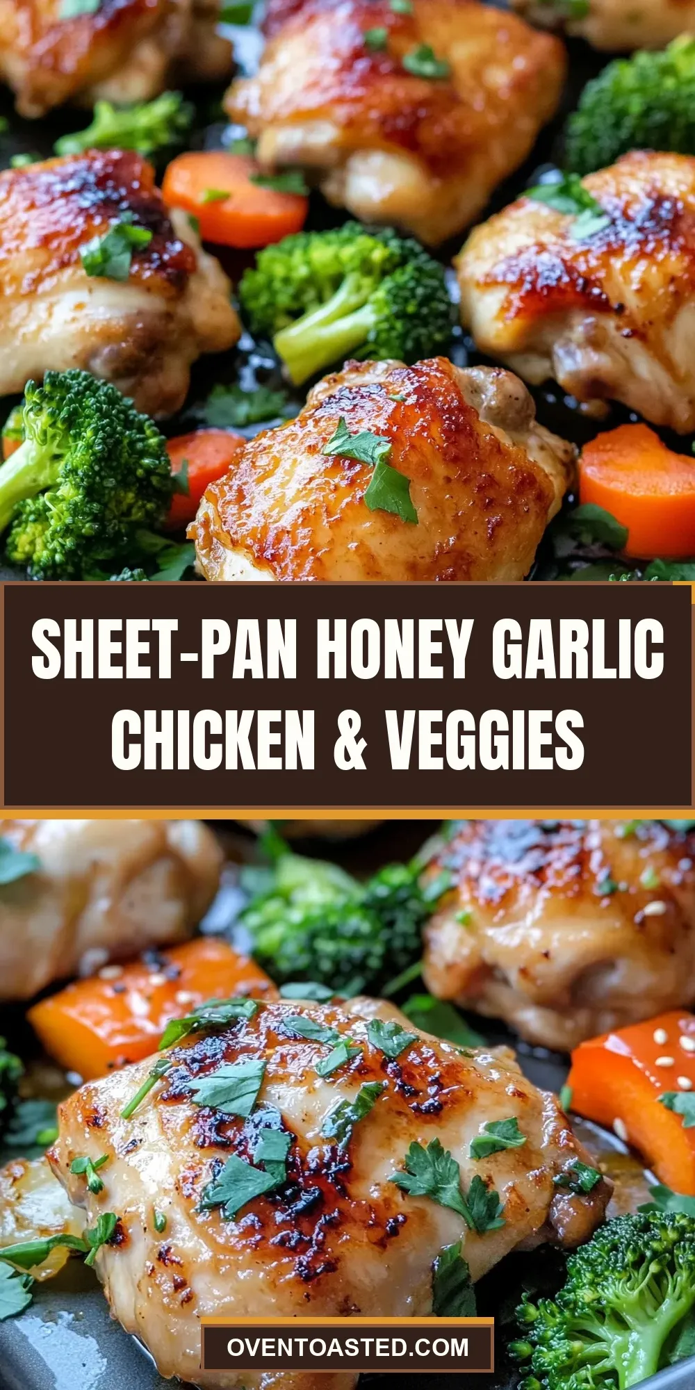 The Best Sheet-Pan Honey Garlic Chicken & Veggies Ever