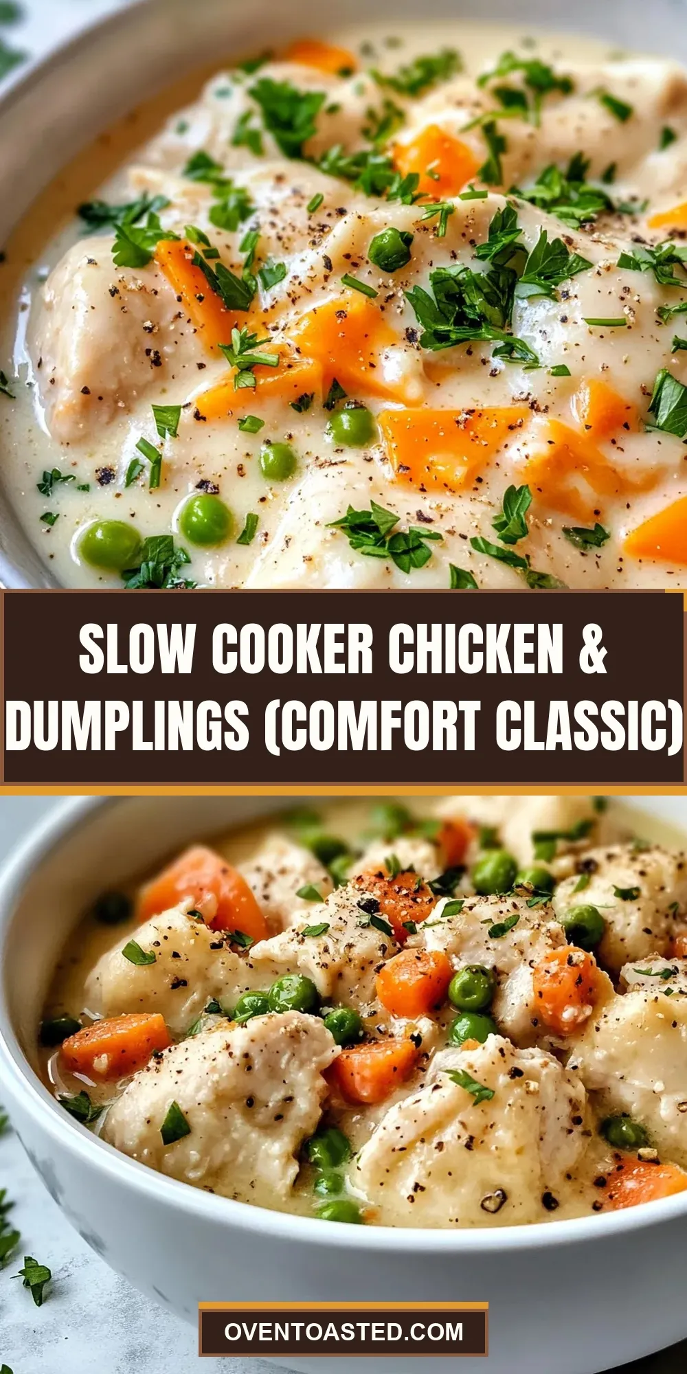 How To Make Quick Slow Cooker Chicken & Dumplings (Comfort Classic)