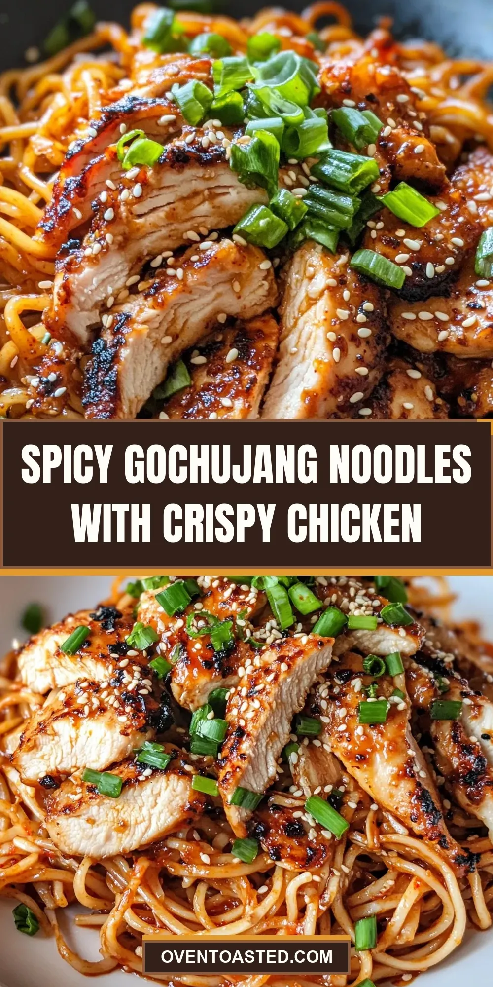 How To Make The Best Spicy Gochujang Noodles With Crispy Chicken