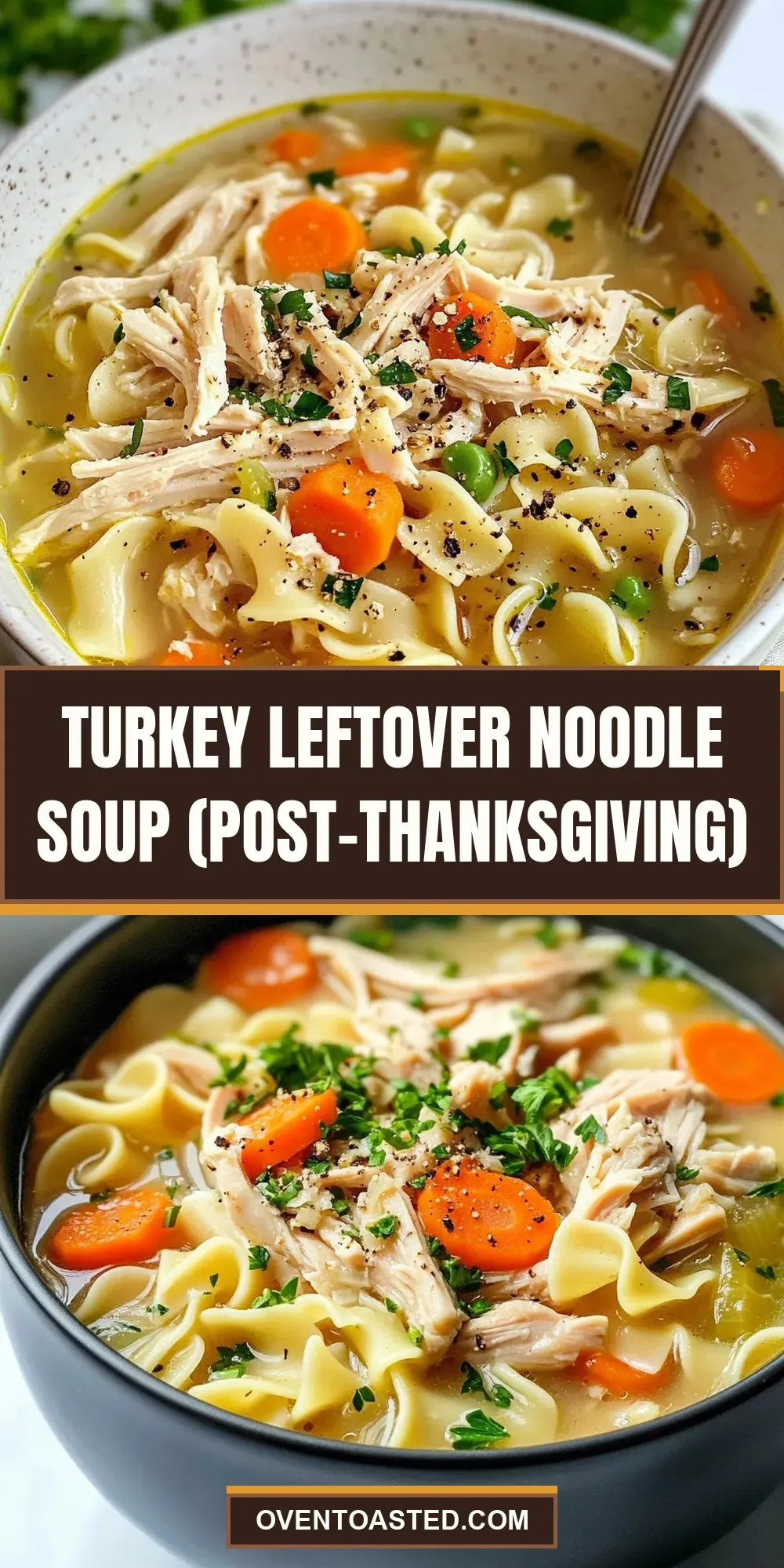 The Best Turkey Leftover Noodle Soup (Post-Thanksgiving)