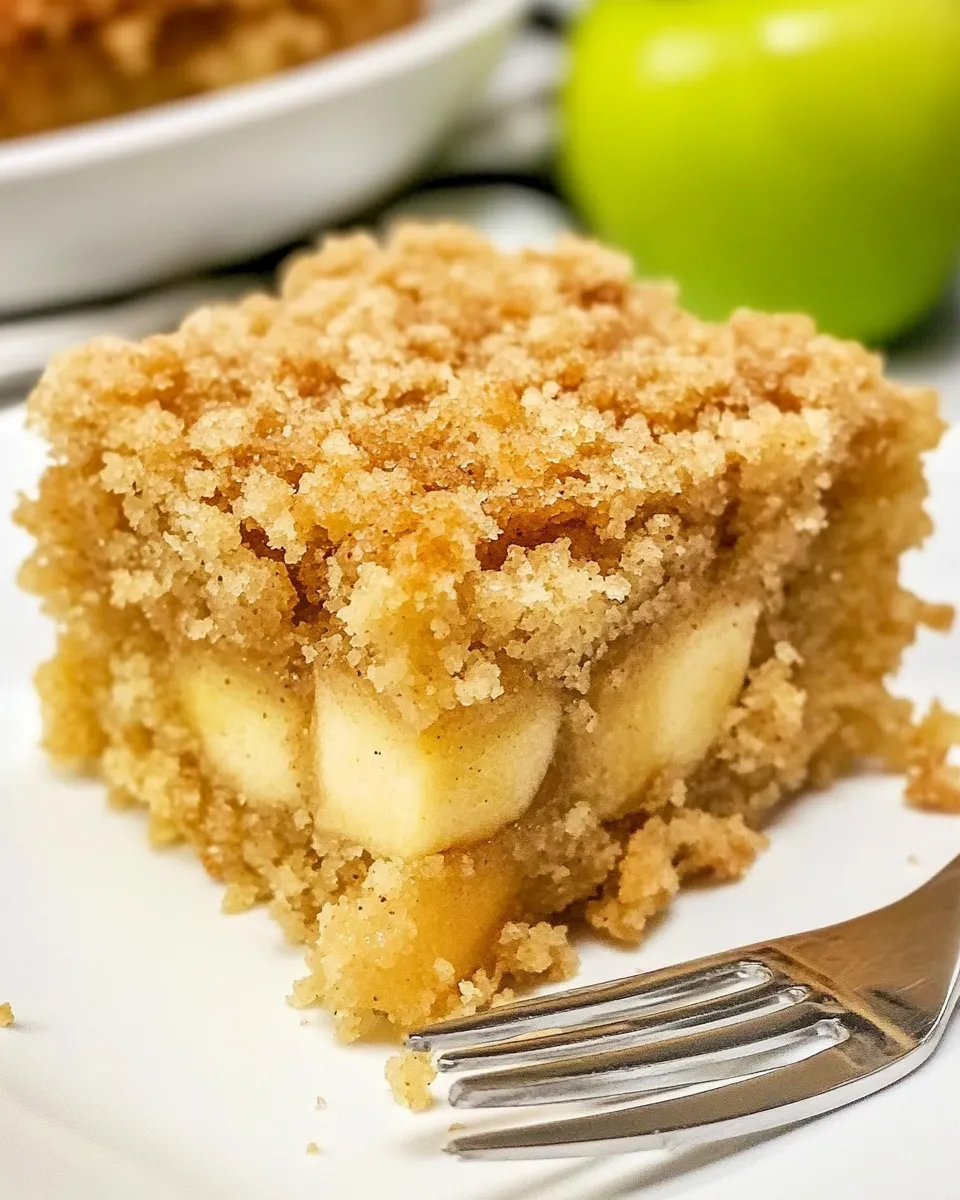 Classic Apple Crumb Cake image