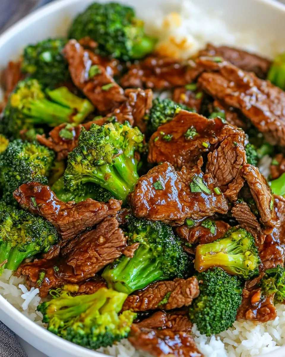 Classic Beef and Broccoli image