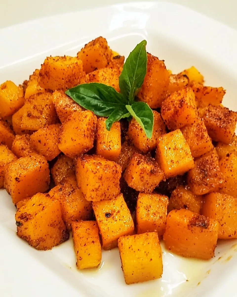 Homemade Butternut Squash with Moroccan Spices photo