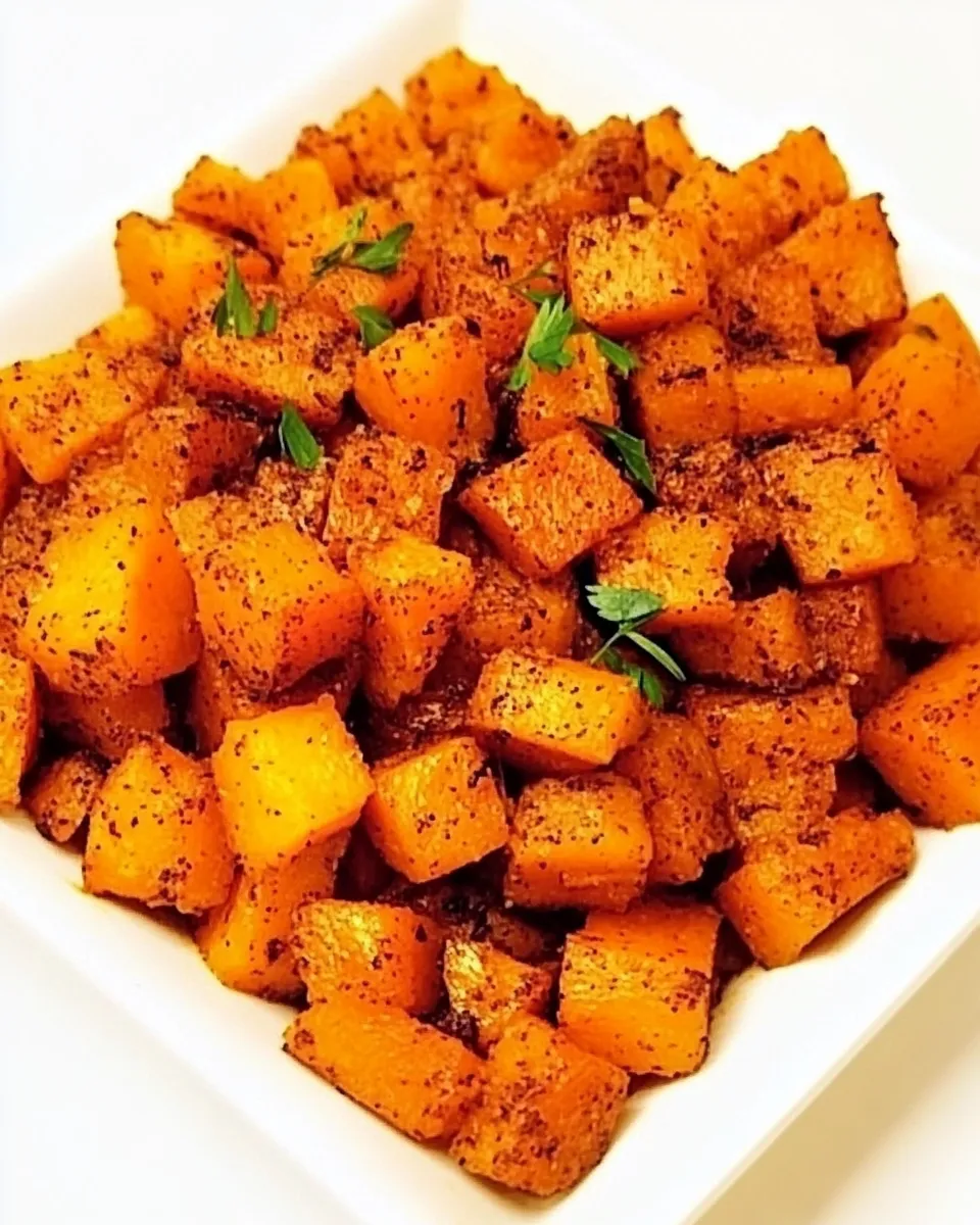 Easy Butternut Squash with Moroccan Spices dish photo