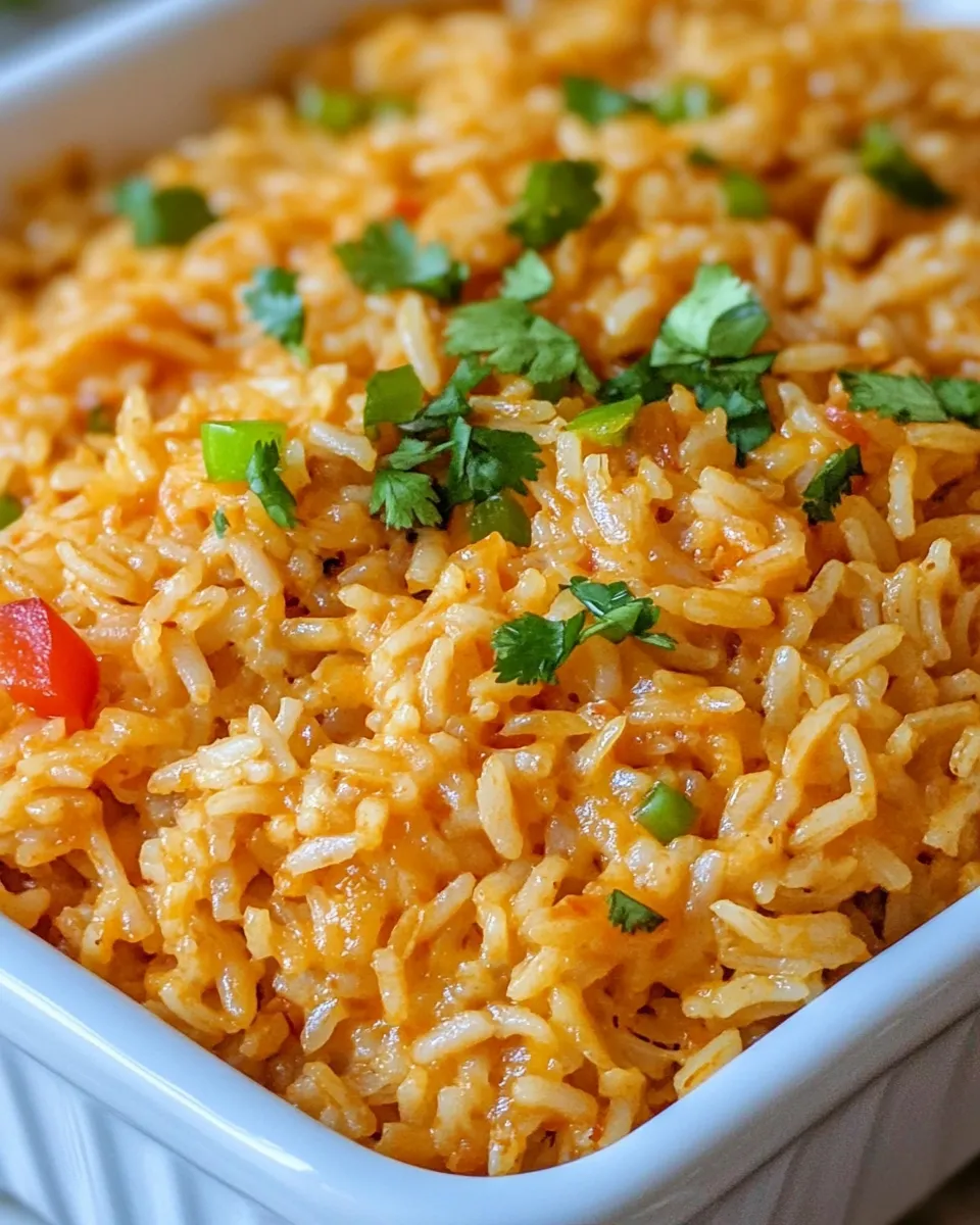 Delicious Cheesy Enchilada Rice image