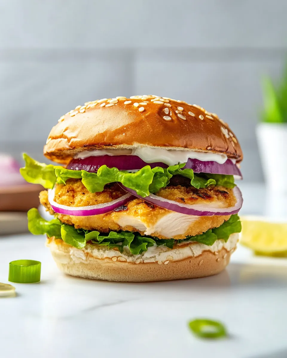 Classic Chicken Burger image