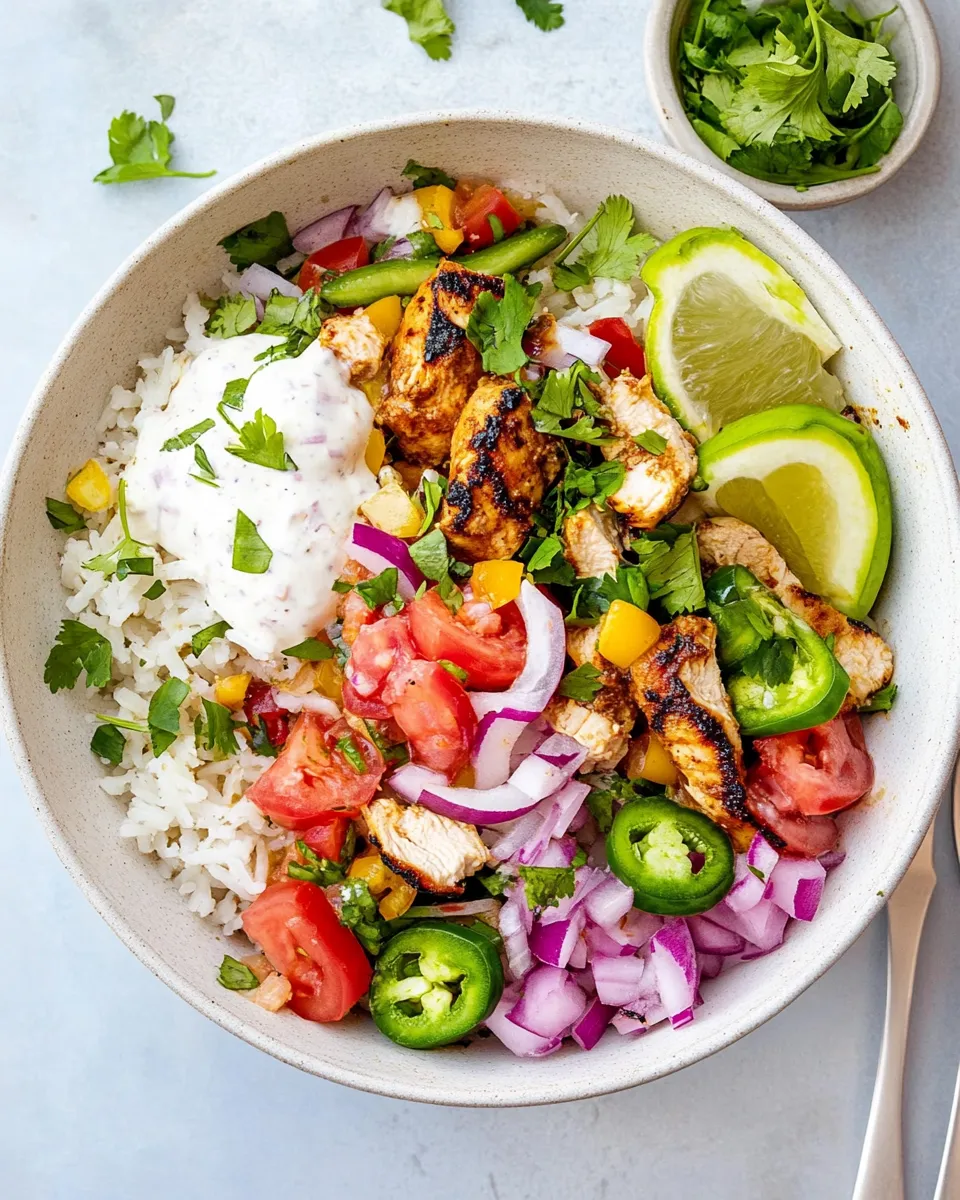 Homemade Chicken Shawarma Bowls recipe photo