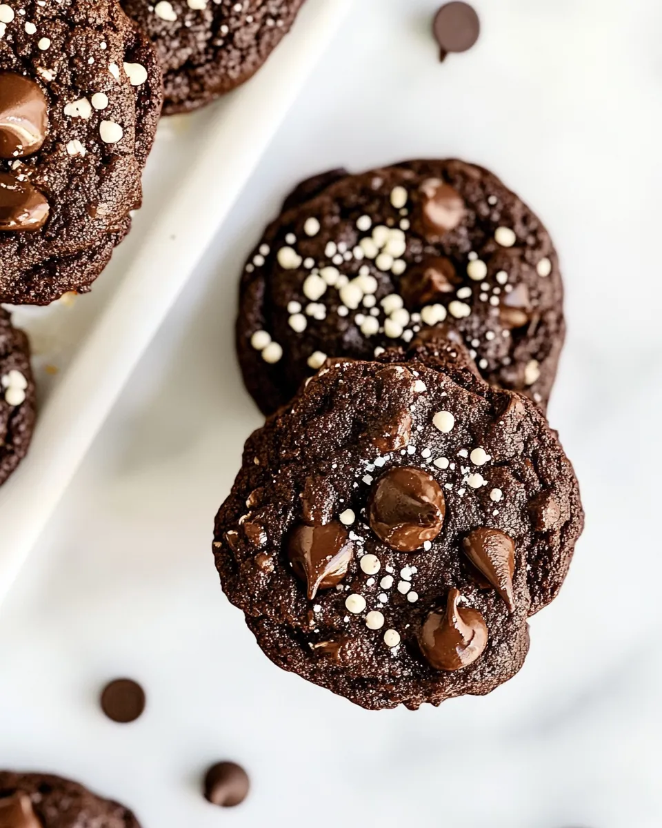 Homemade Chocolate Banana Cookies recipe photo