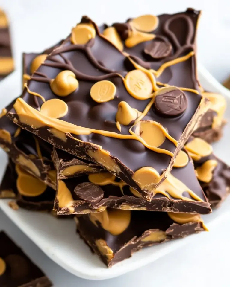 Easy Chocolate Peanut Butter Cup Bark photo
