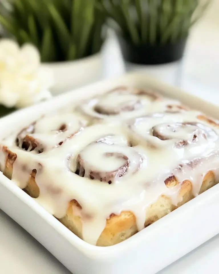 Homemade Cinnamon Roll Icing photo