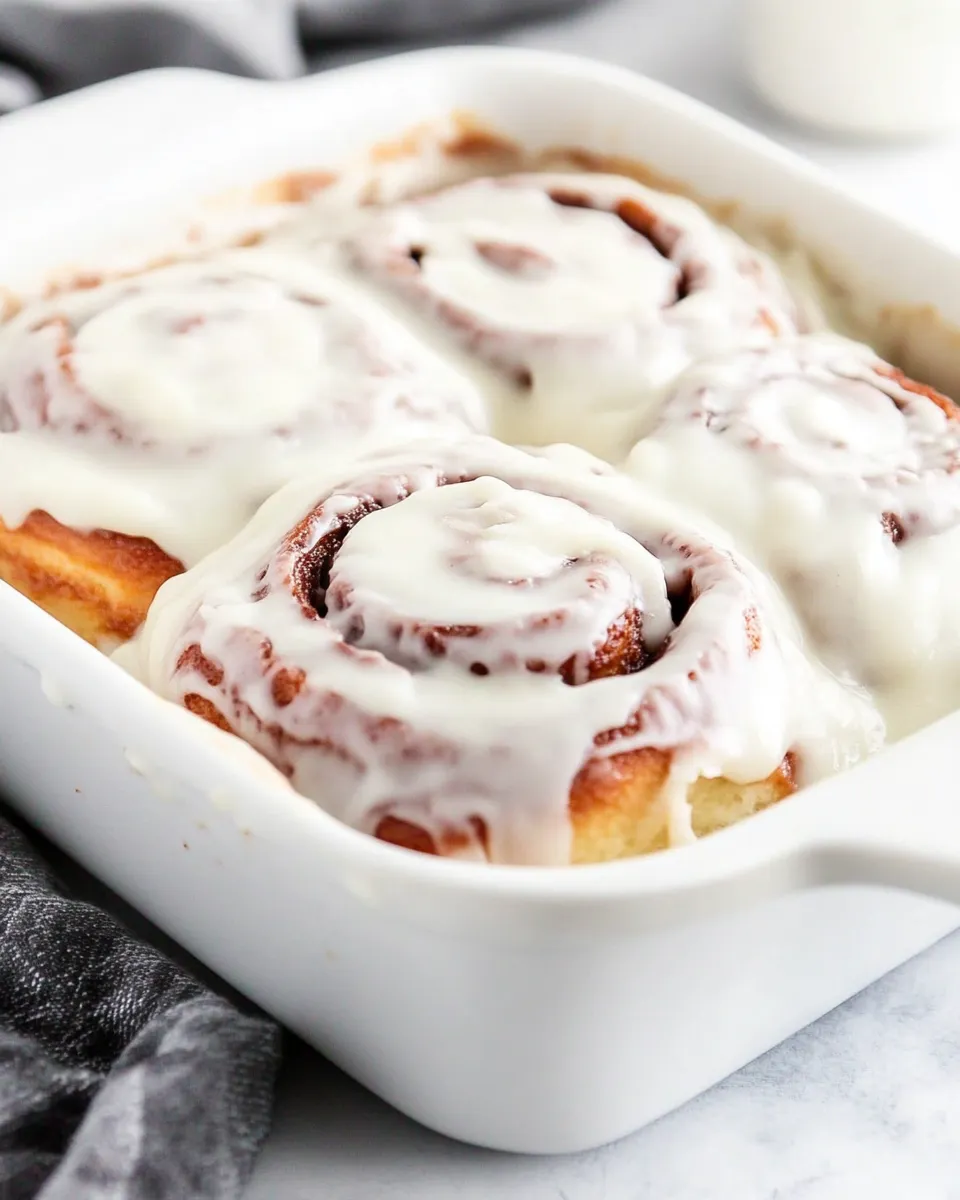 Classic Cinnamon Roll Icing image