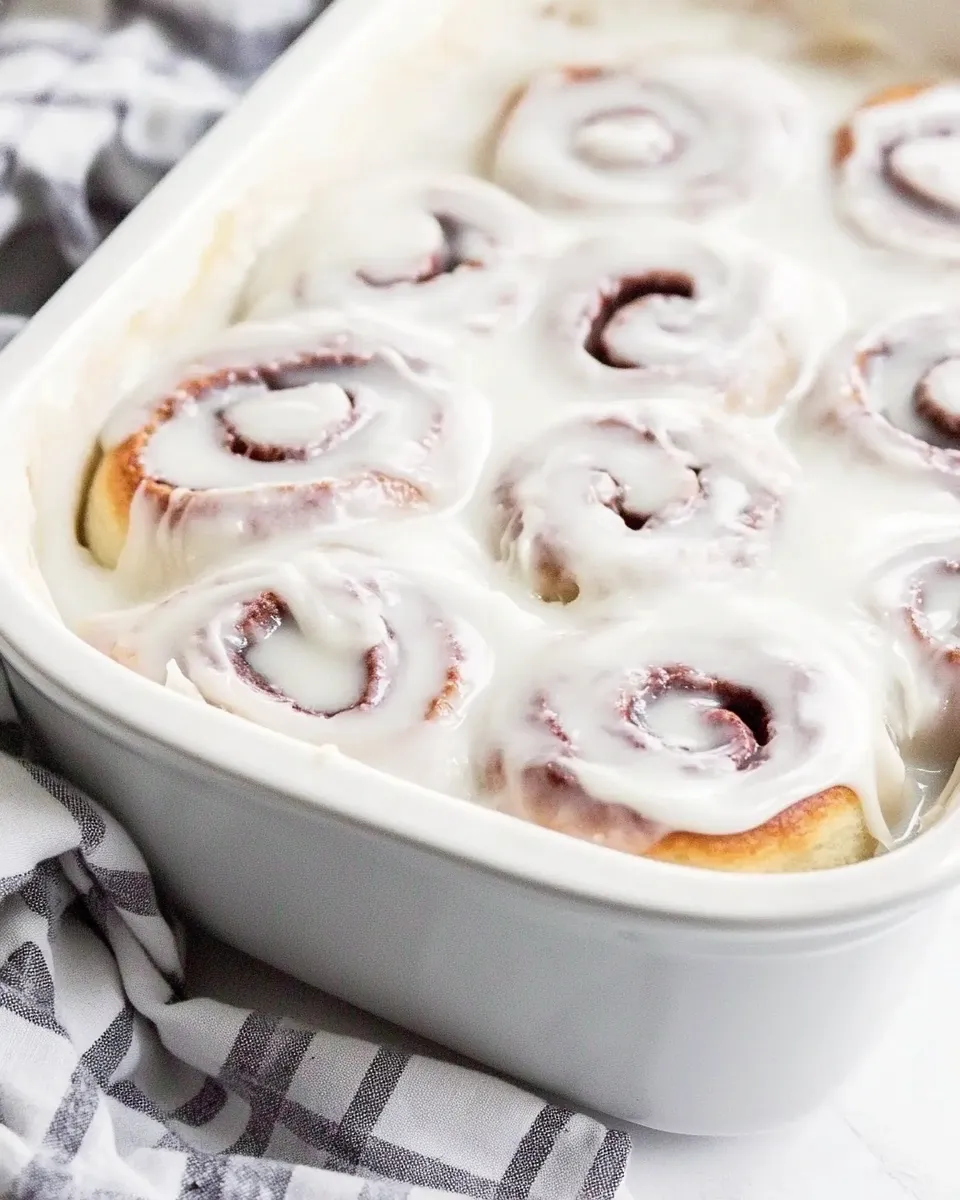 Easy Cinnamon Roll Icing recipe photo
