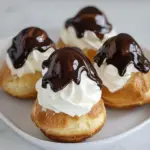Homemade Classic French Profiteroles photo