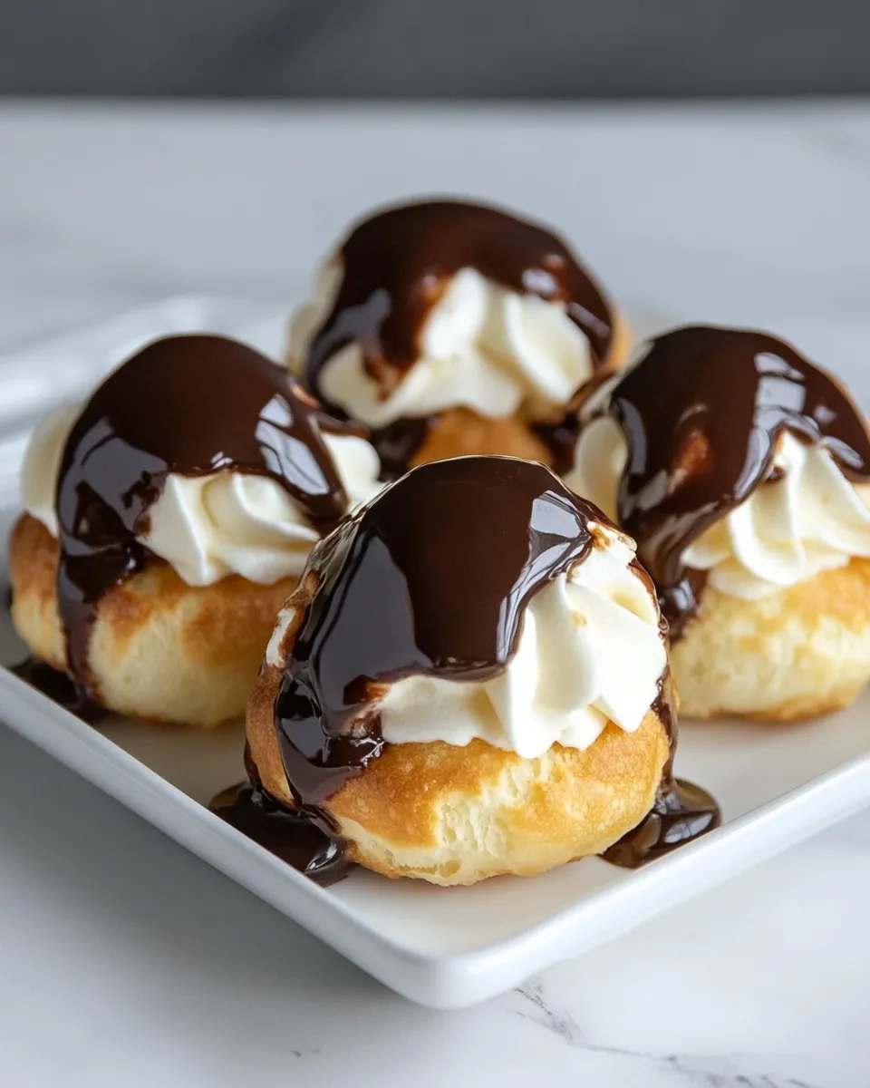 Easy Classic French Profiteroles image