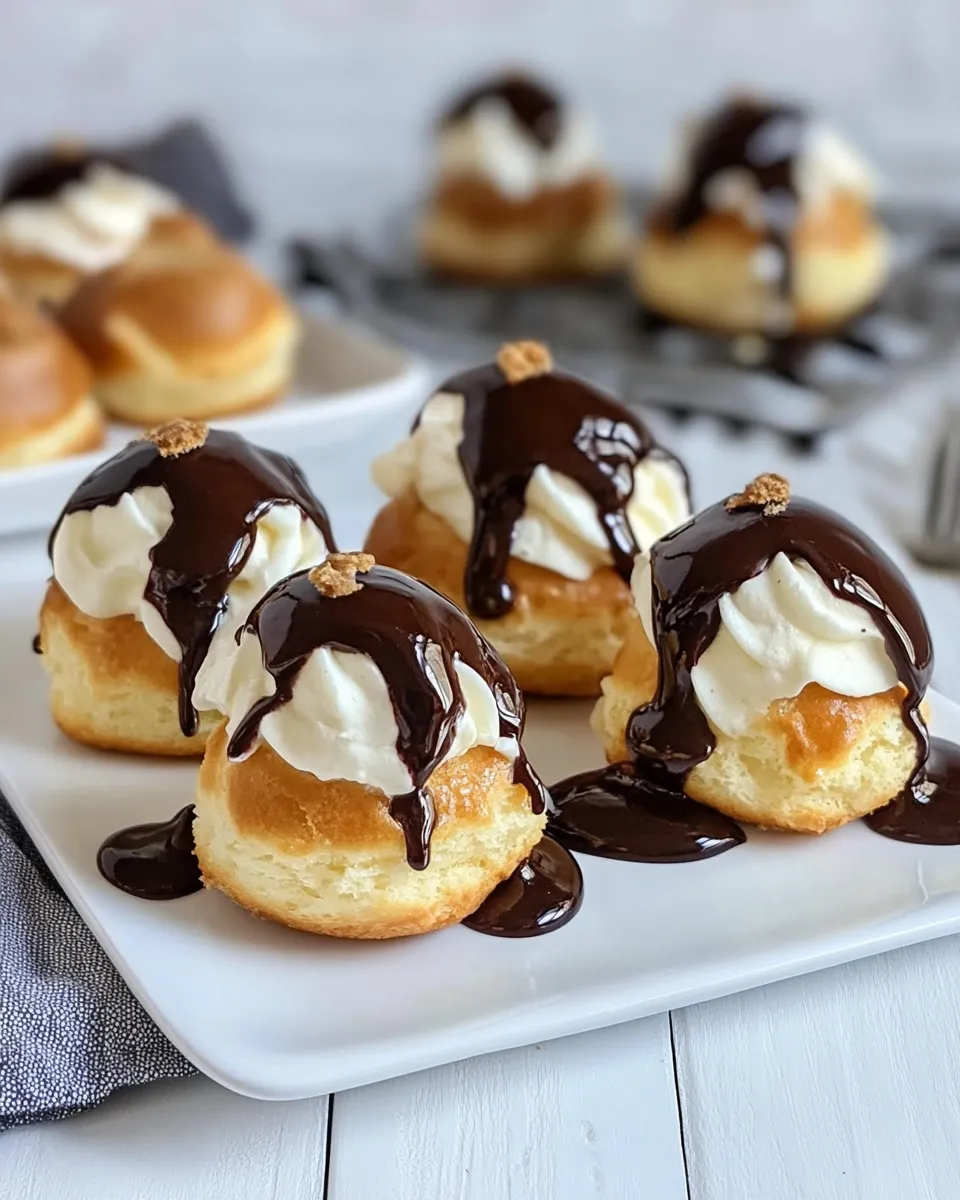 Quick Classic French Profiteroles recipe image