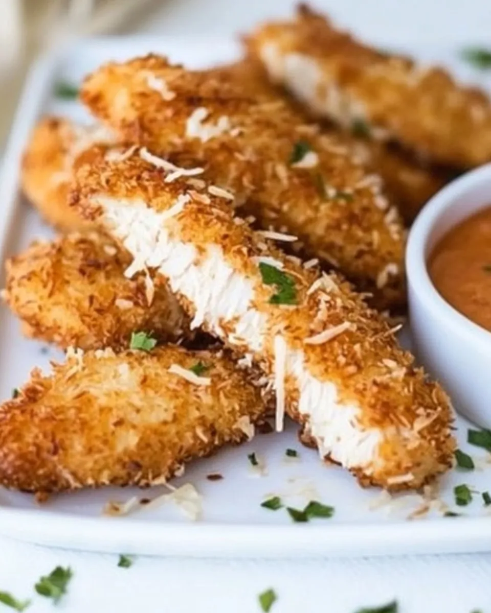 Homemade Coconut Chicken Fingers photo