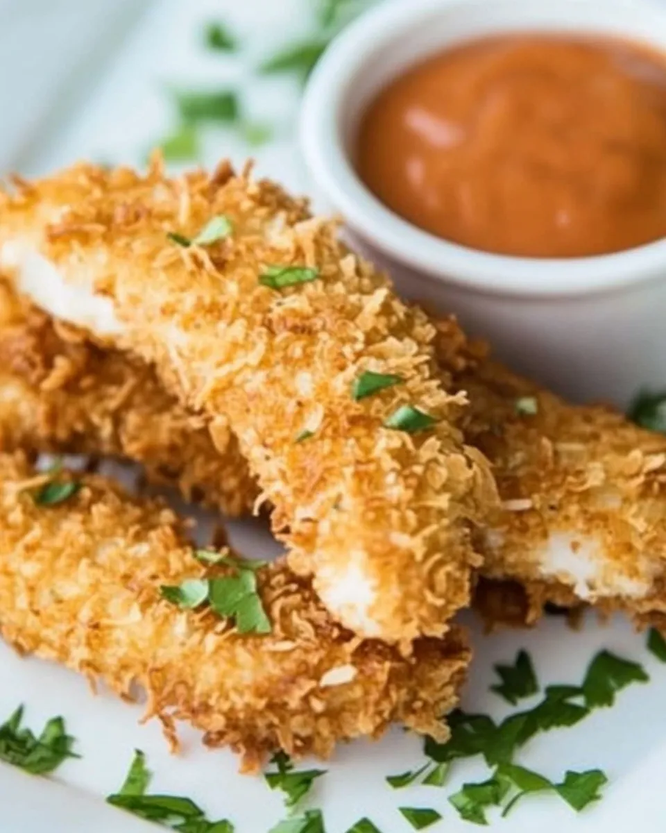 Delicious Coconut Chicken Fingers recipe photo