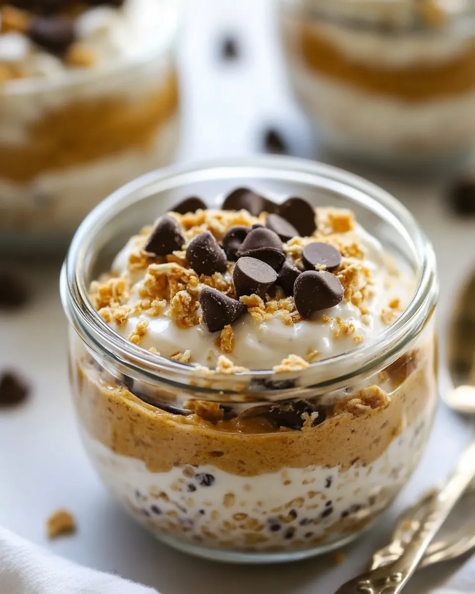 Homemade Cookie Dough Overnight Oats photo