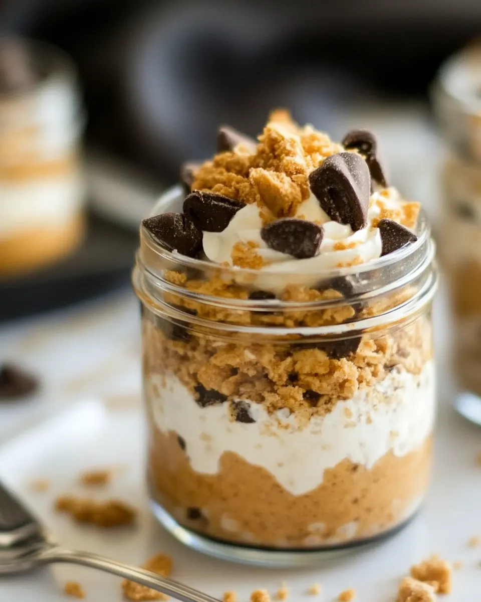 Easy Cookie Dough Overnight Oats recipe photo