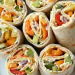 Easy Cream Cheese Veggie Pinwheels photo