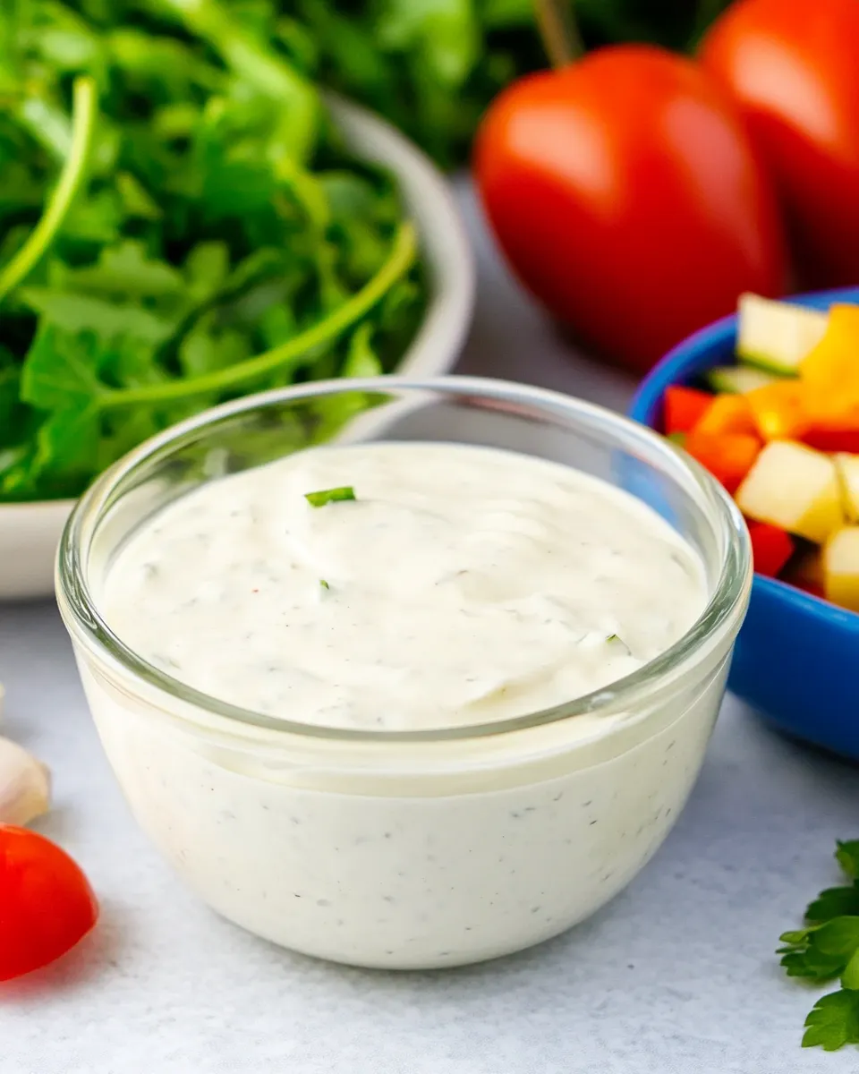 Homemade Creamy Parmesan Dressing (Carrabbas copycat) recipe photo