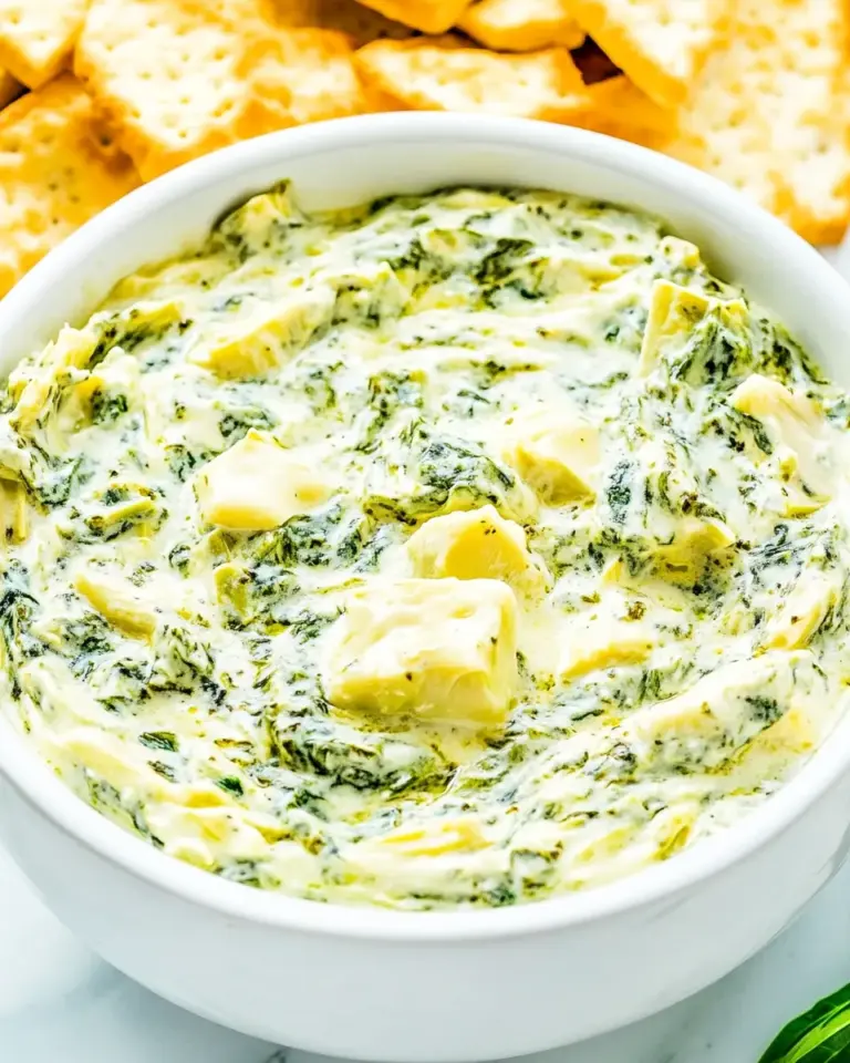 Homemade Crockpot Spinach Artichoke Dip photo