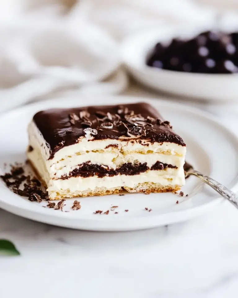 Easy Eclair Cake Recipe photo
