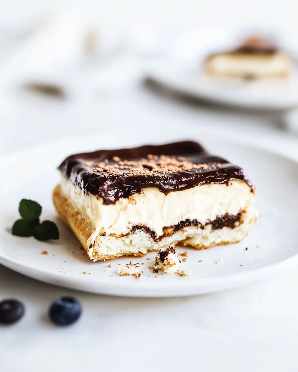 Delicious Eclair Cake Recipe image