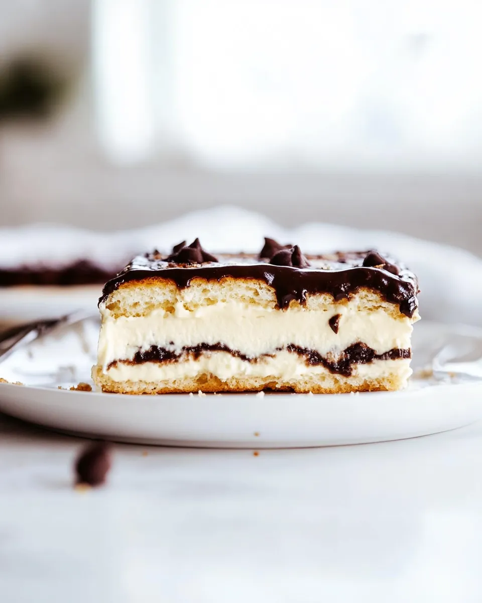 Classic Eclair Cake Recipe recipe photo