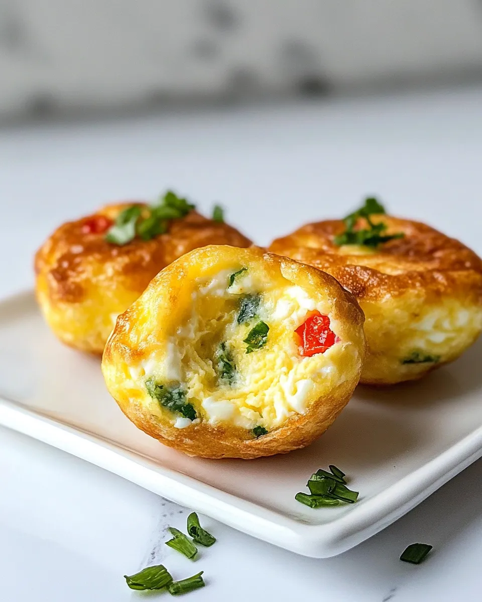 Classic Egg Bites With Cottage Cheese image