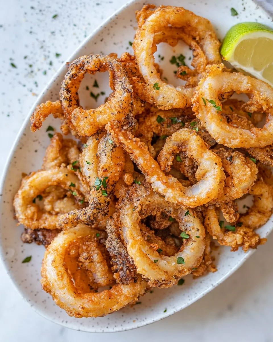 Homemade Fried Calamari photo
