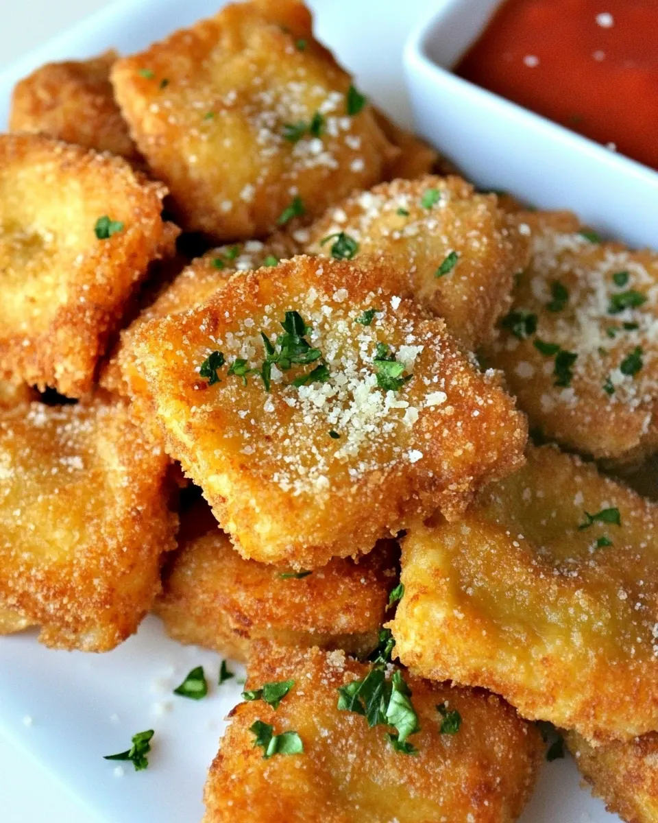 Delicious Fried Ravioli Recipe recipe photo