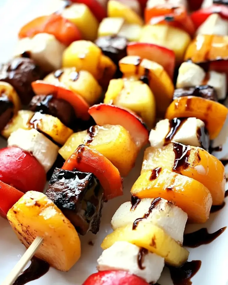 Homemade Fruit Skewers photo