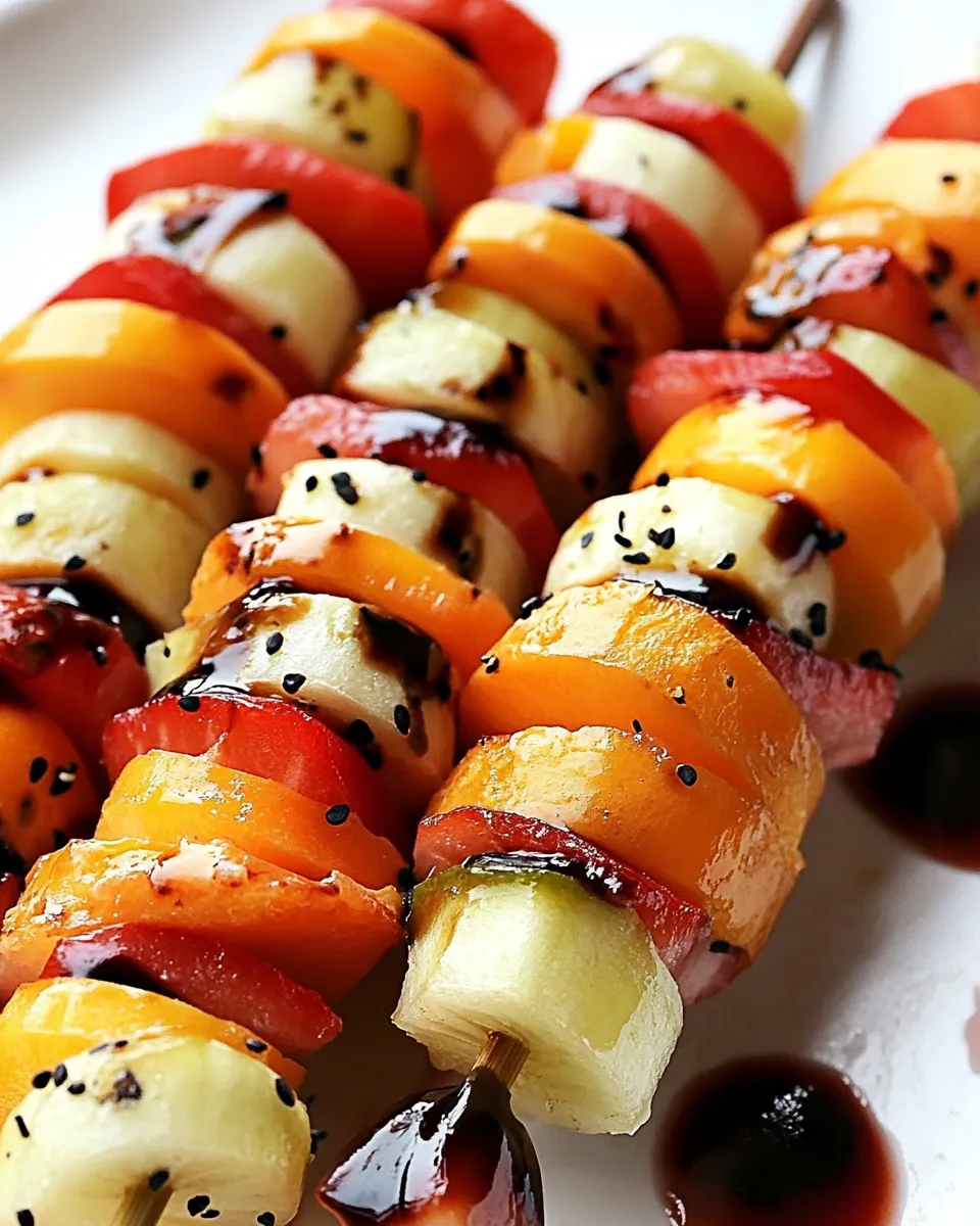 Easy Fruit Skewers recipe photo