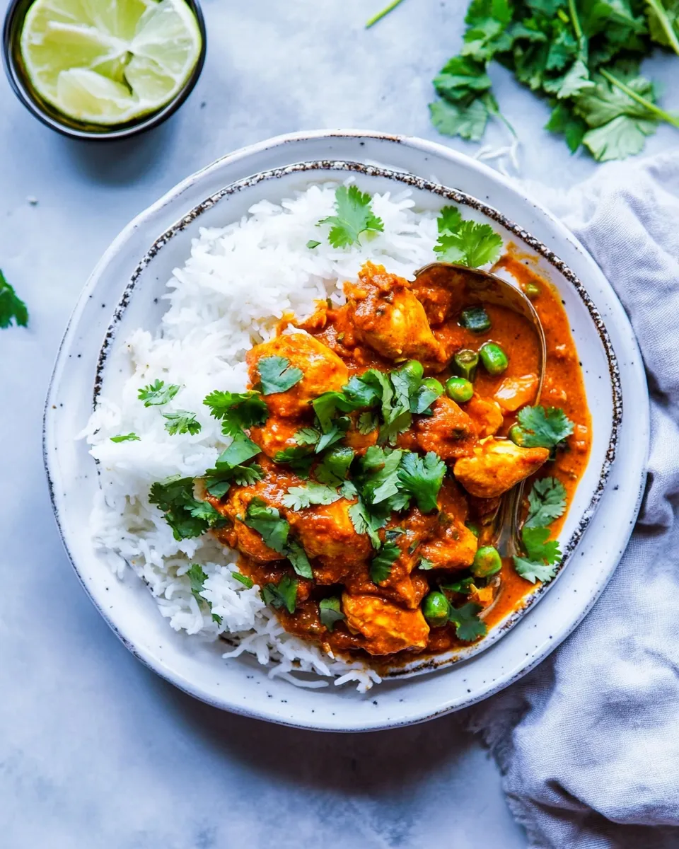 Delicious Garam Masala Chicken shot