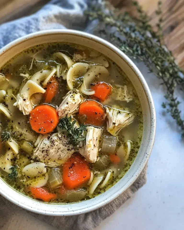 Homemade Gluten-Free Chicken Noodle Soup photo