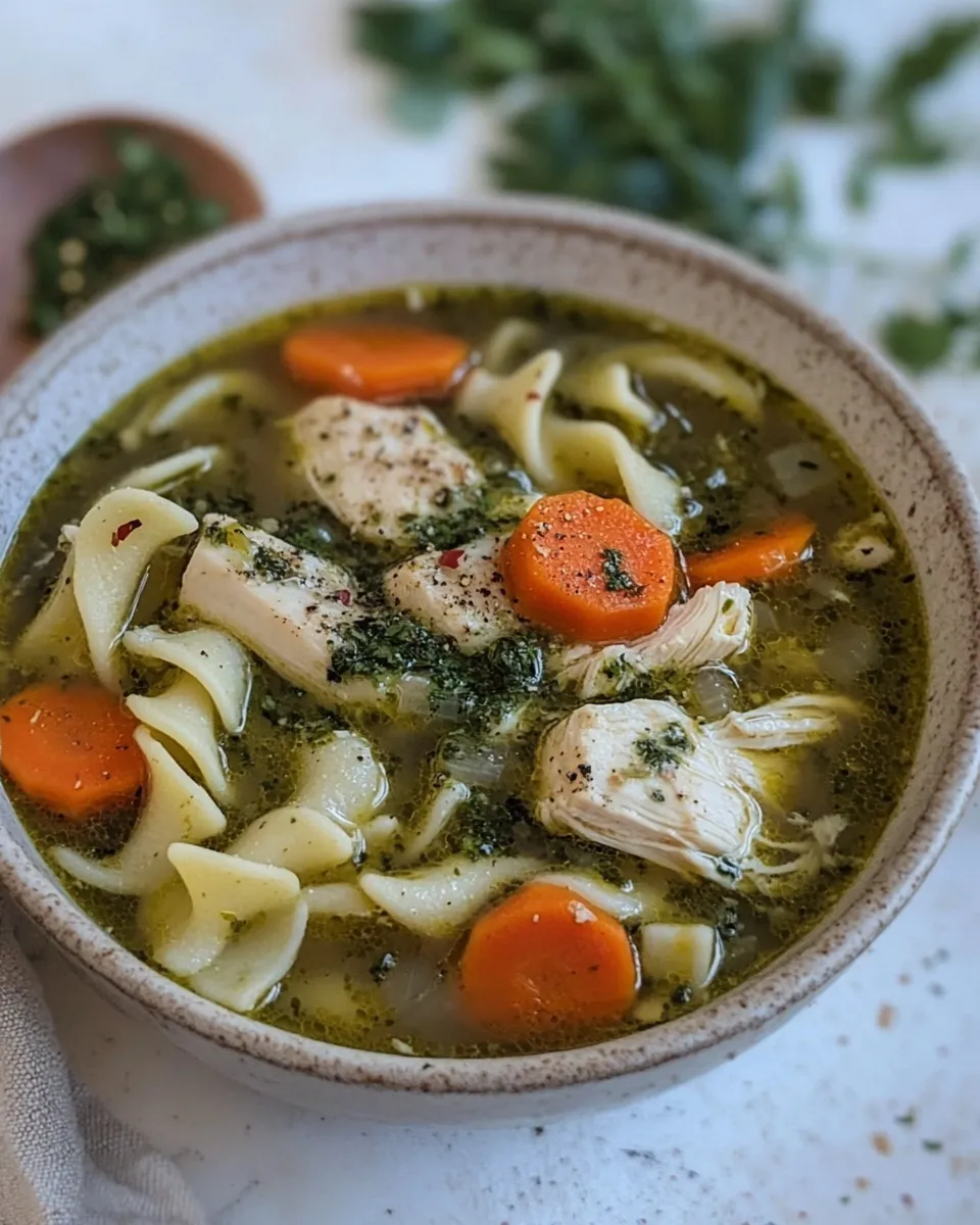 Classic Gluten-Free Chicken Noodle Soup image