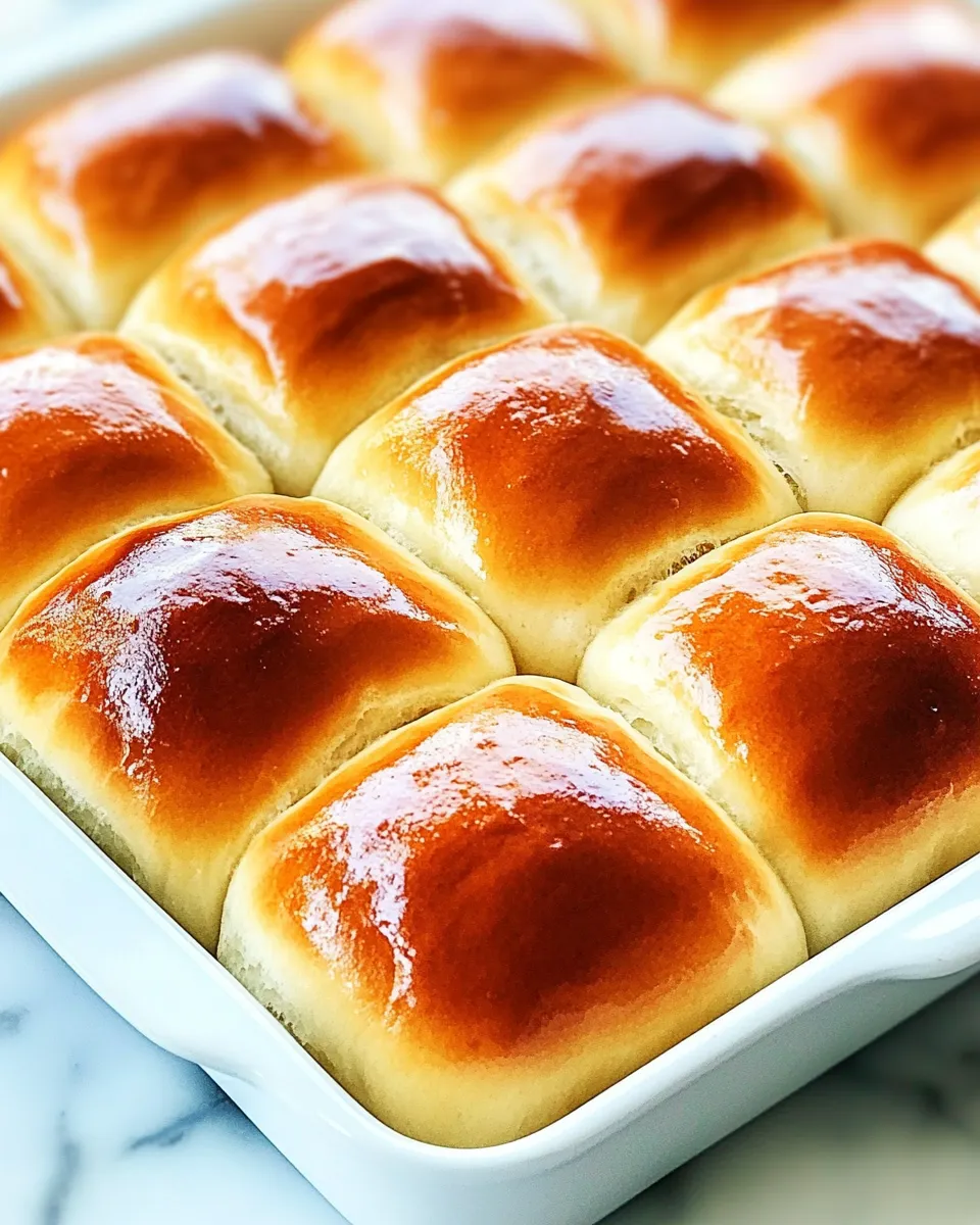 Homemade Hawaiian Sweet Rolls photo