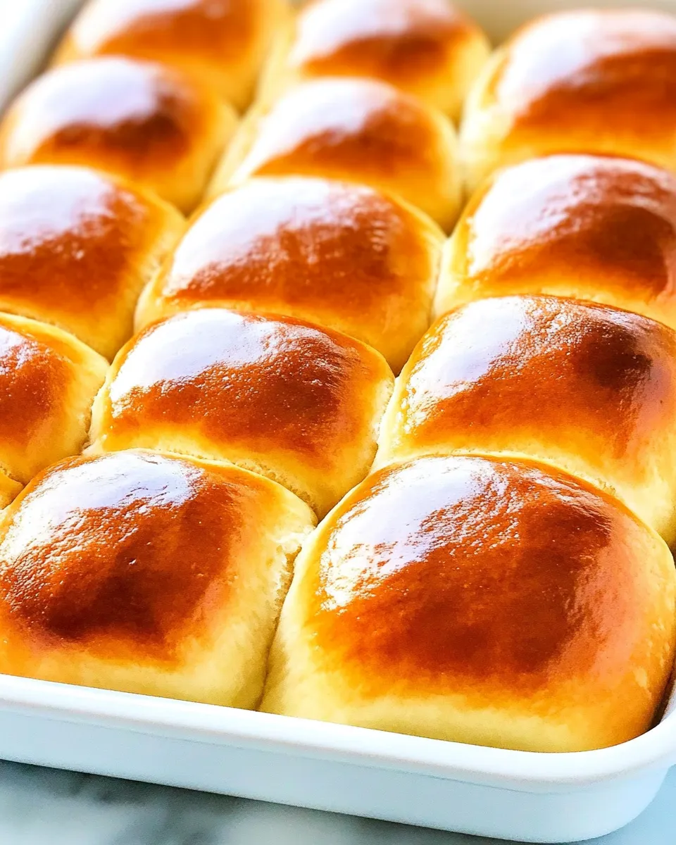 Delicious Hawaiian Sweet Rolls shot