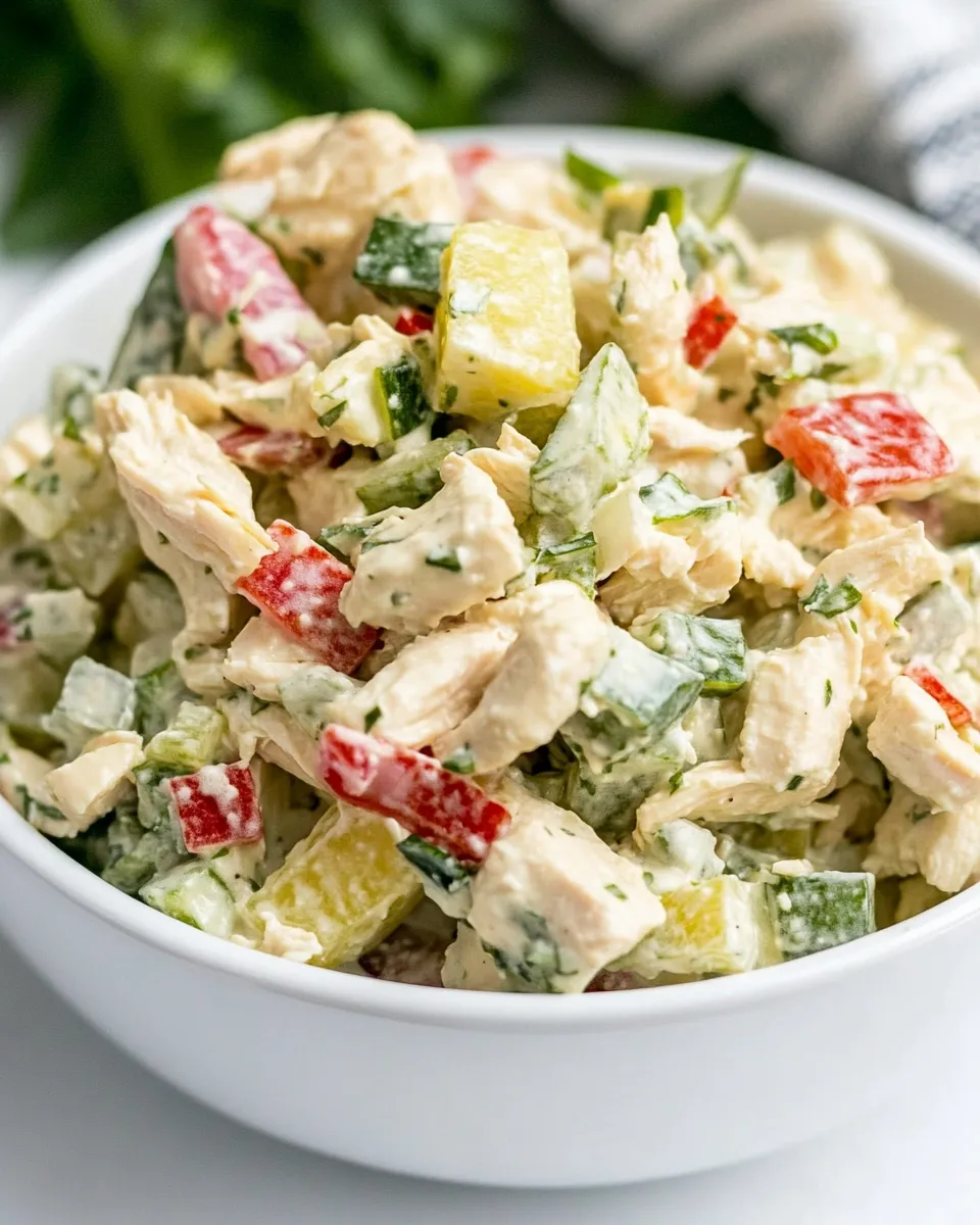 Homemade Holiday Chicken Salad photo