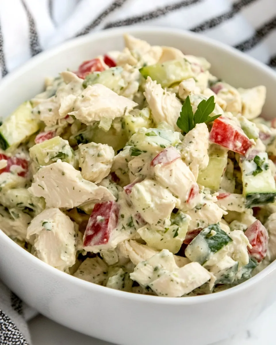 Classic Holiday Chicken Salad image