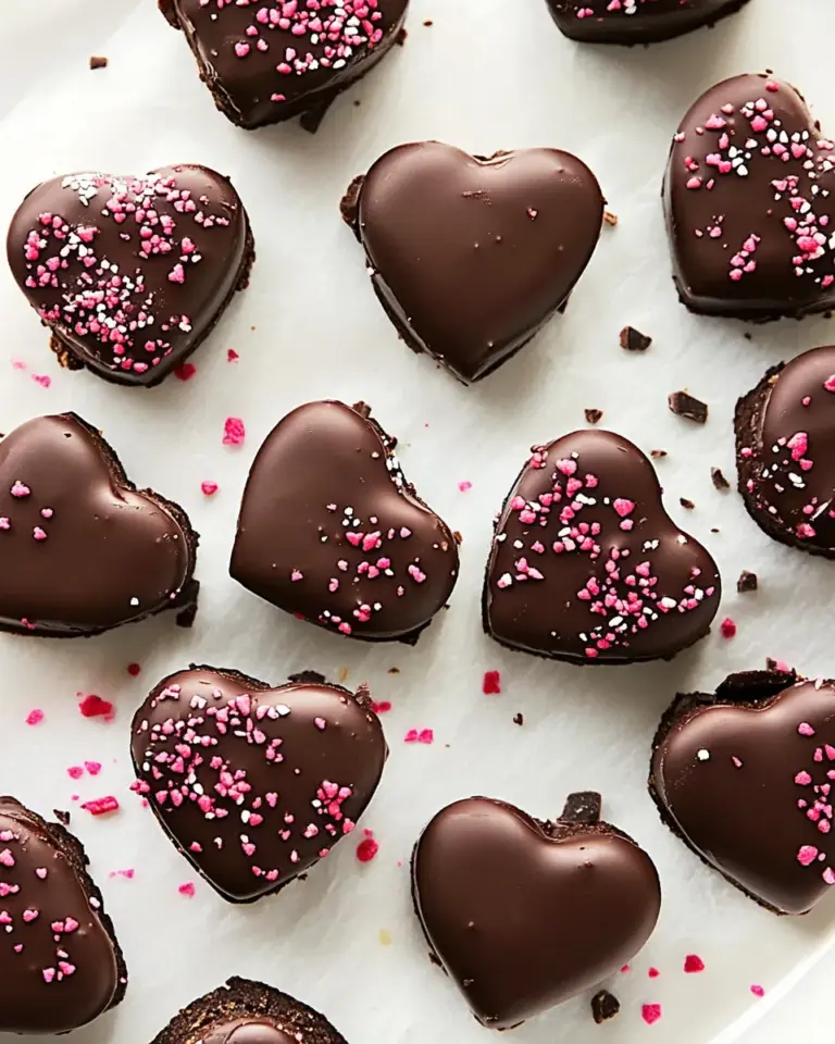 Homemade Reeses Peanut Butter Hearts photo