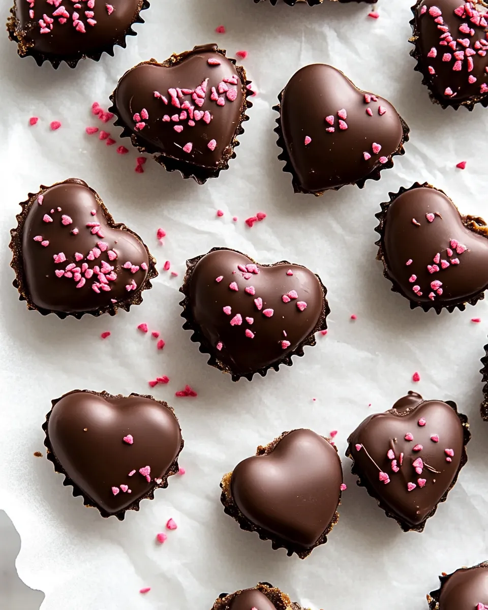 Tasty Homemade Reeses Peanut Butter Hearts picture