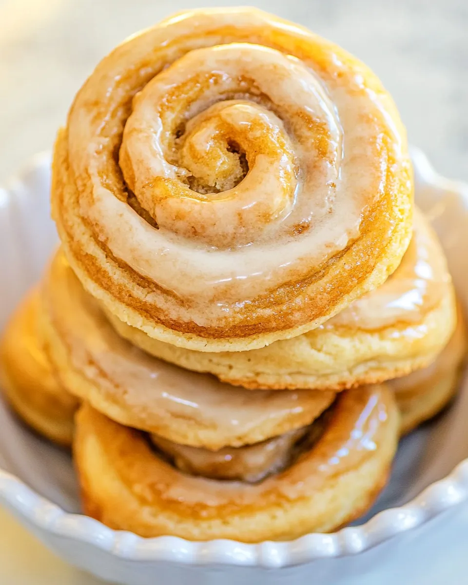 Delicious Honey Bun Cookies shot