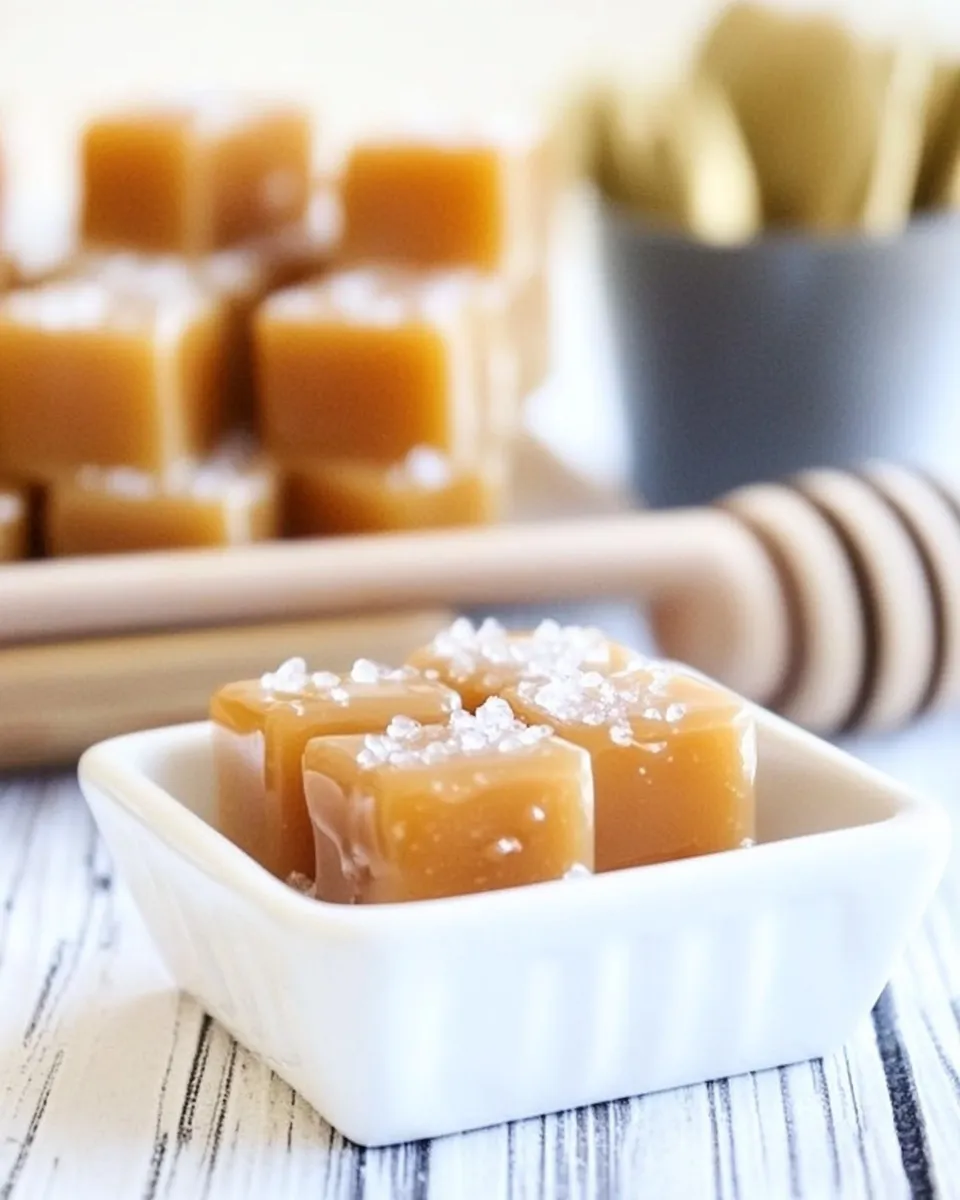 Classic Honey Salted Caramels image