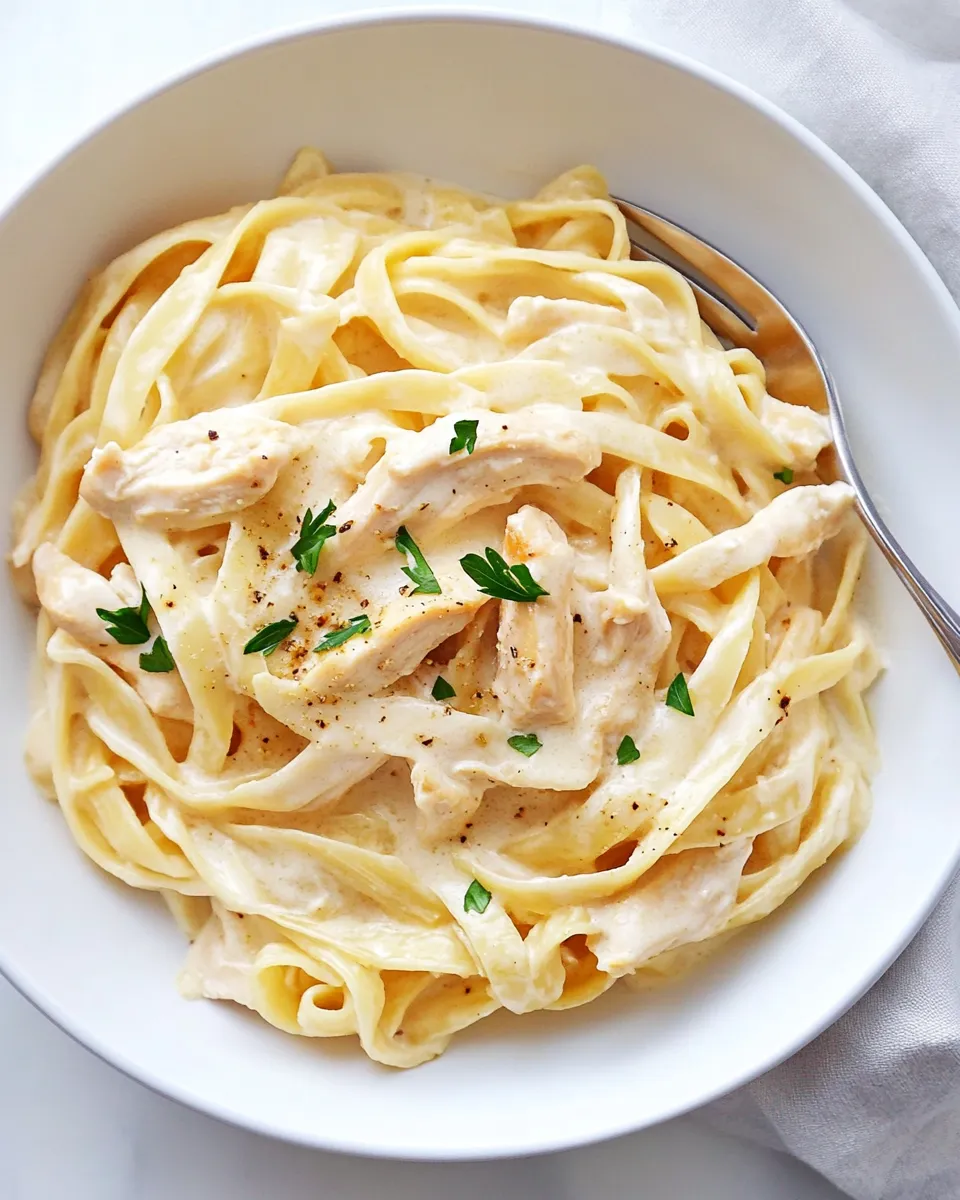 Easy Instant Pot Chicken Alfredo Recipe photo