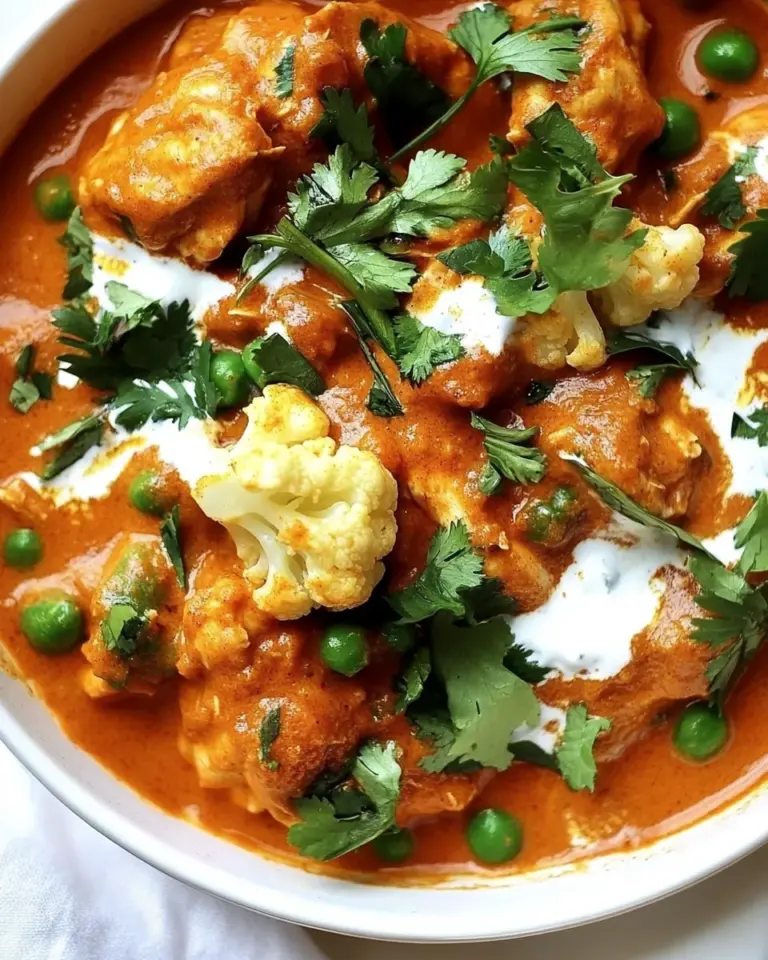 Easy Instant Pot Chicken Tikka Masala with Cauliflower and Peas photo