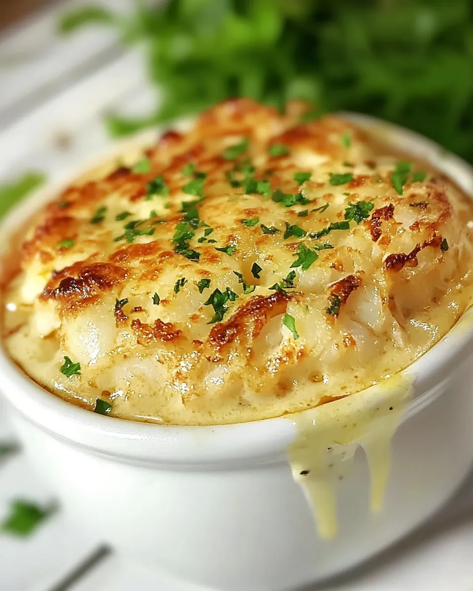 Easy Jumbo Lump Crab Au Gratin recipe photo