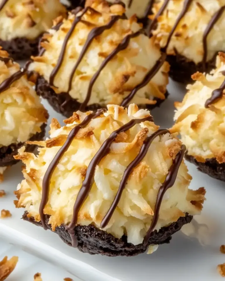 Homemade Kokosmakronen (German Coconut Macaroons) photo